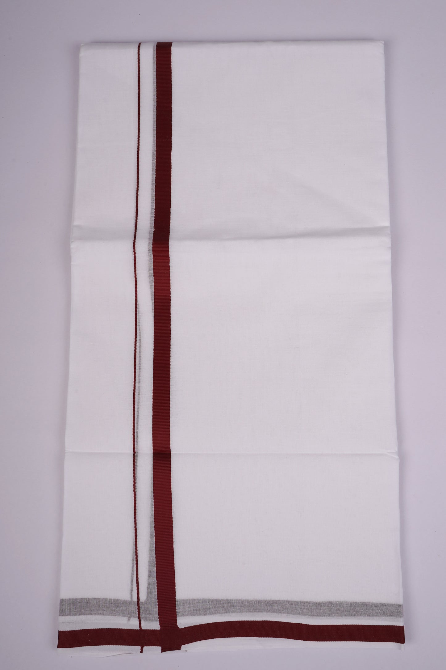HD-27 W/D DHOTI  3.80 MTR-Maroon