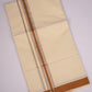 FD-187C C/D DHOTI  3.80 MTR-Light brown