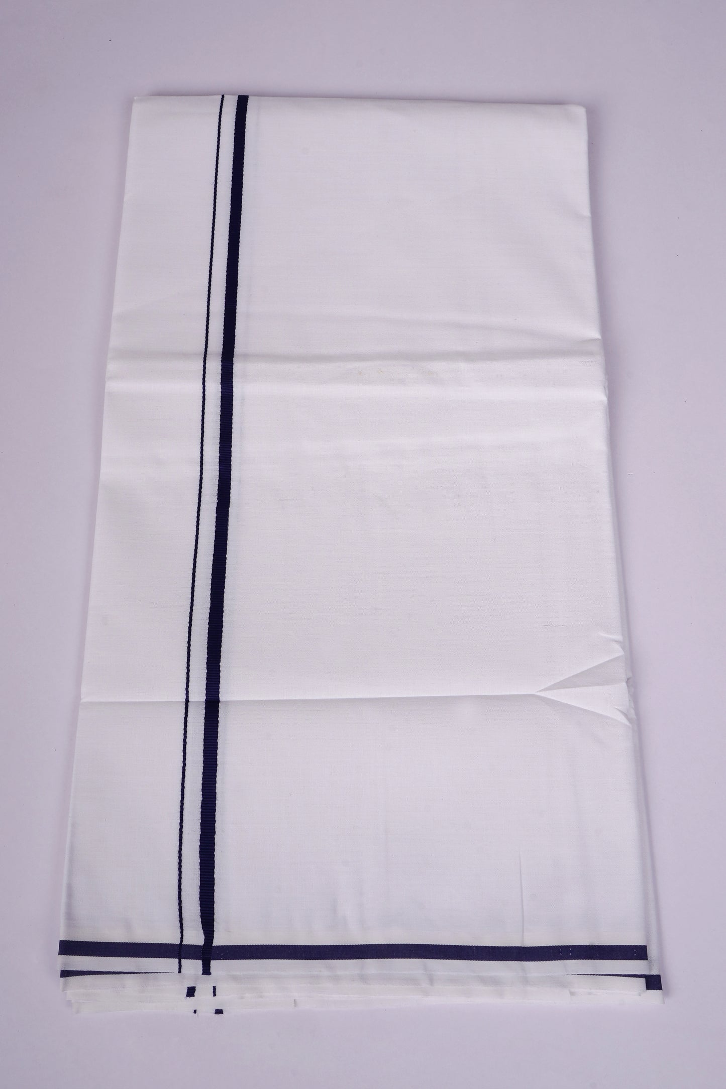 QS-04 W/S DHOTI  2.00 MTR - Dark Blue