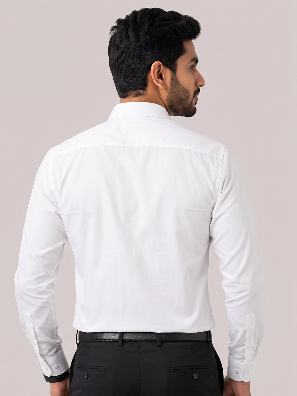 President Formal White Men Shirt