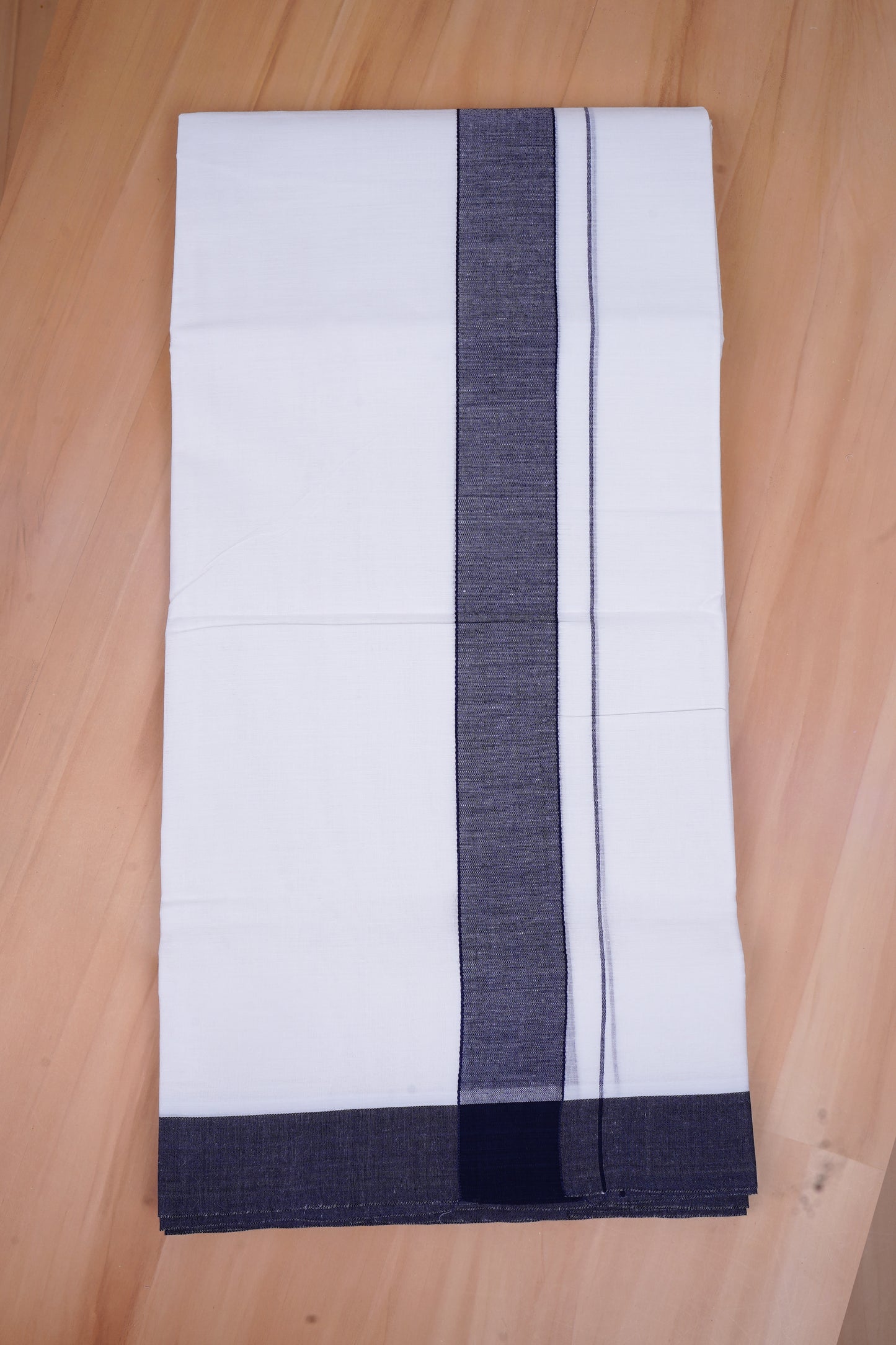 FCD-39 W/D DHOTI 4.00 MTR- Dark Blue