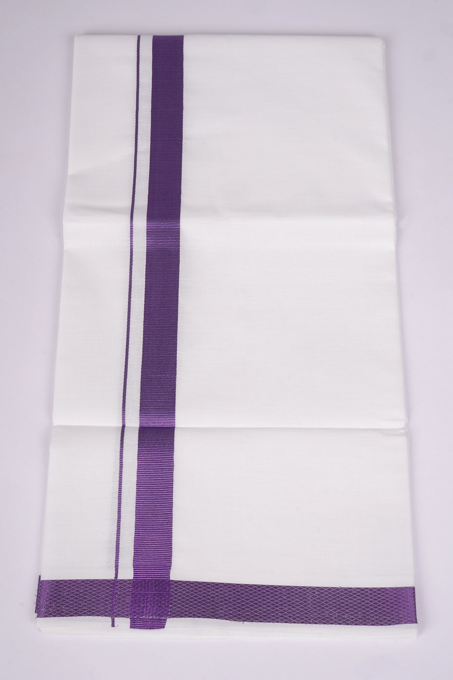 FS-137 W/S DHOTI 2.00 MTR - VIOLET