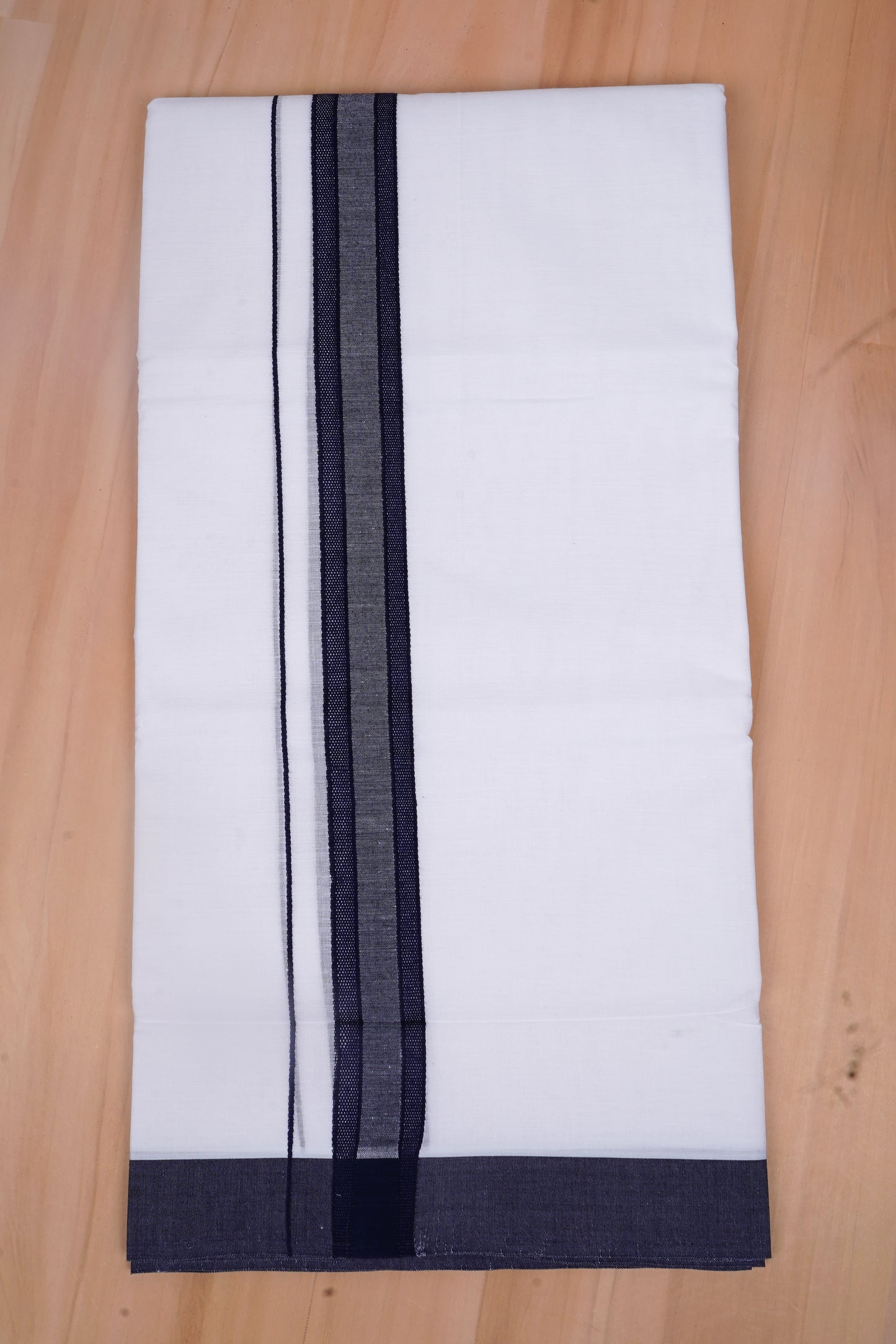 FCD-391 W/D DHOTI 3.80 MTR- Black