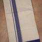 FD-116C C/D DHOTI  3.80 MTR-Ink Blue