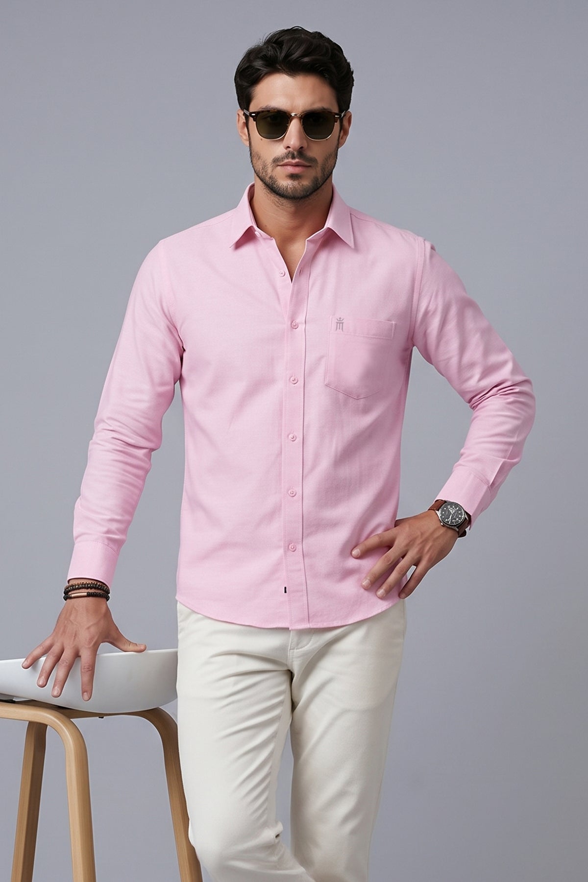 MCR CLUB COLOUR 99105 Full Sleeve Formal Color Shirt For Men