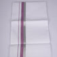 FS-124 W/S DHOTI  1.90 MTR - Silver Dark Violet