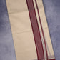 FCD-74C C/D DHOTI 4.00 MTR-Dark Maroon