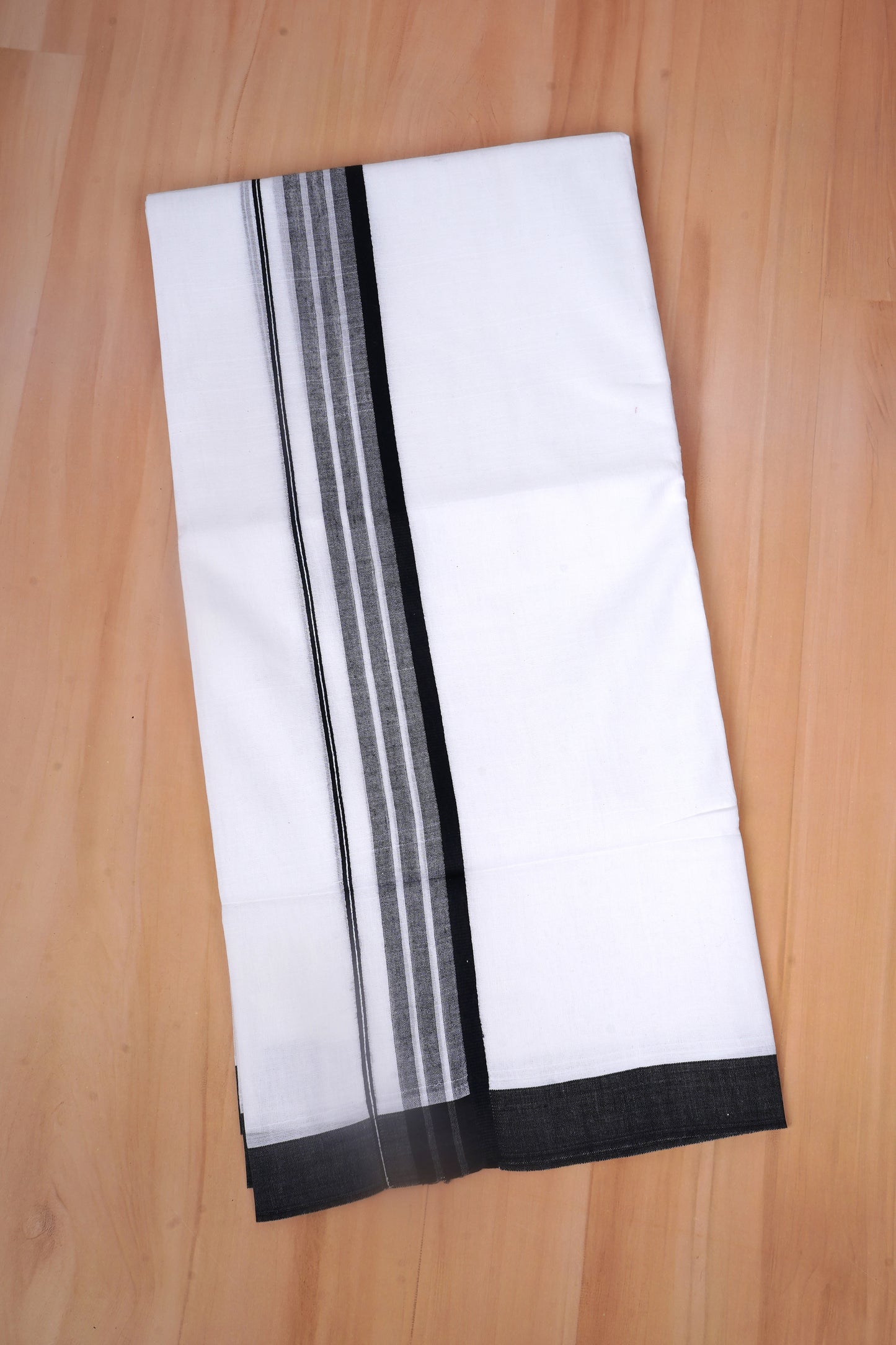 FCD-586 W/D DHOTI 3.80 MTR - Black