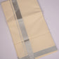 SLD-93C CREAM DOUBLE DHOTI  3.80 MTR