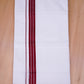 FCD-502 W/D DHOTI 3.80 MTR-Dark Maroon