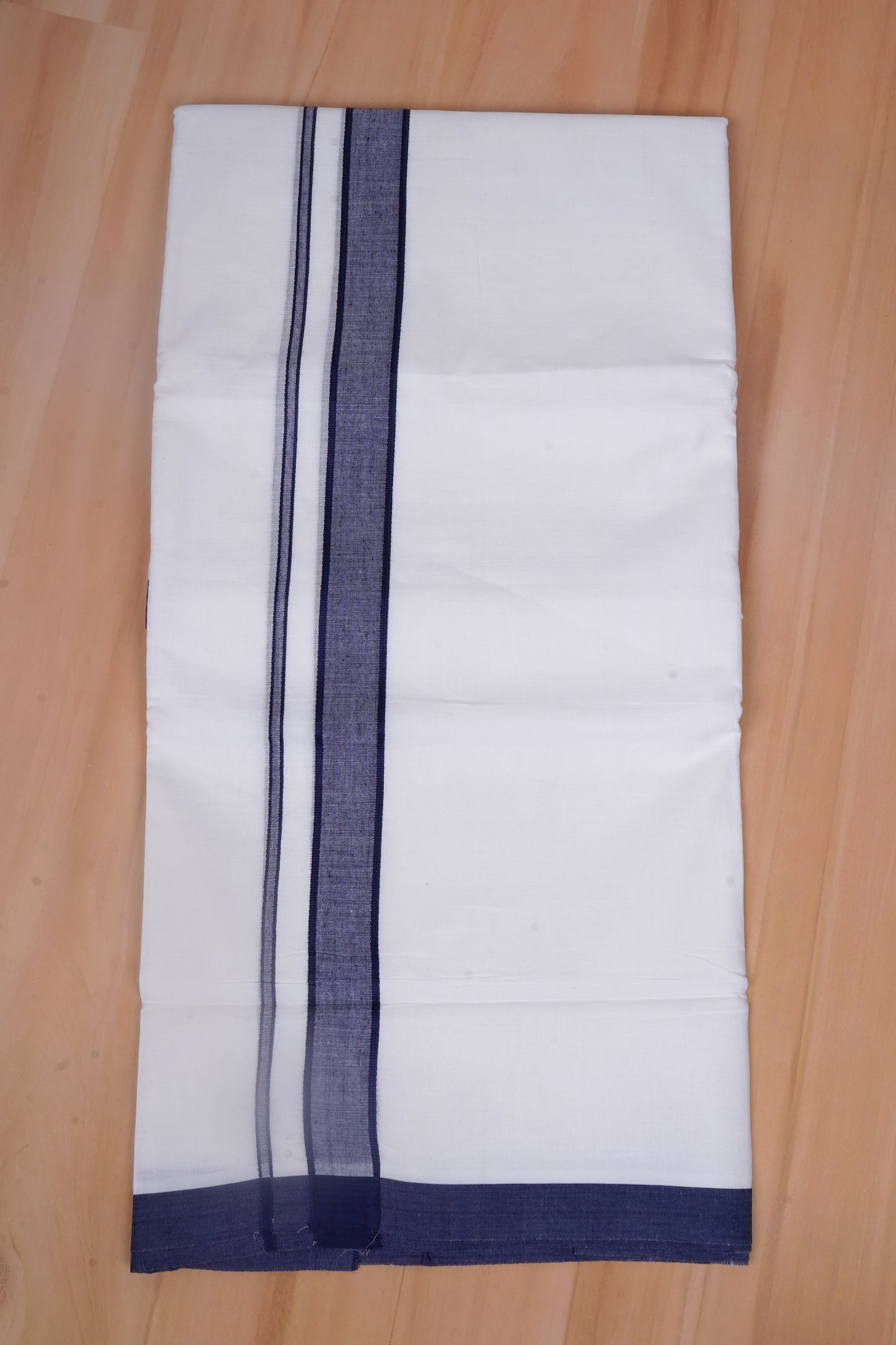 FCD-69 W/D DHOTI 3.80 MTR- Blue