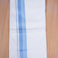 FCD-417 W/D DHOTI 3.80 MTR - Blue