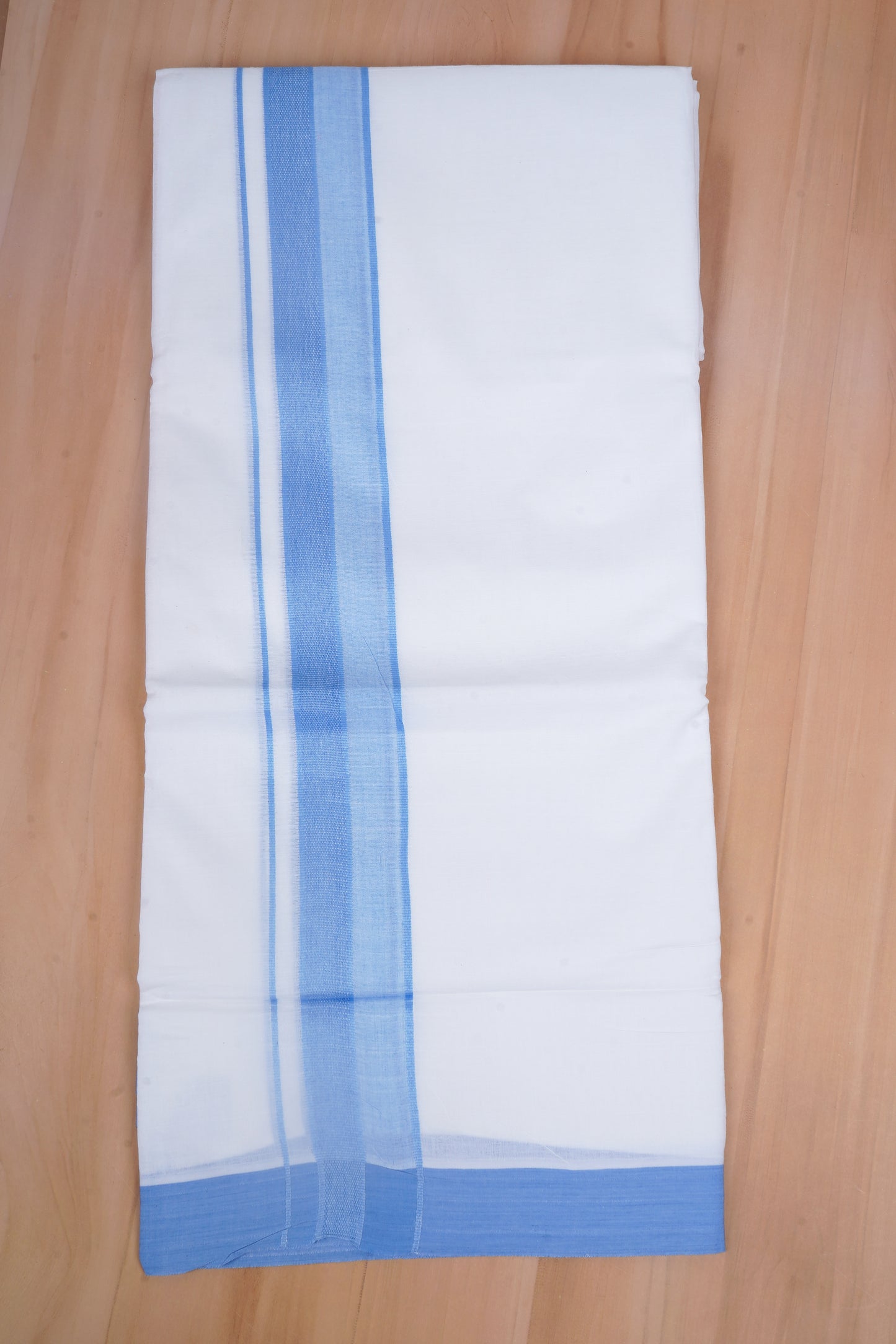 FCD-417 W/D DHOTI 3.80 MTR - Blue
