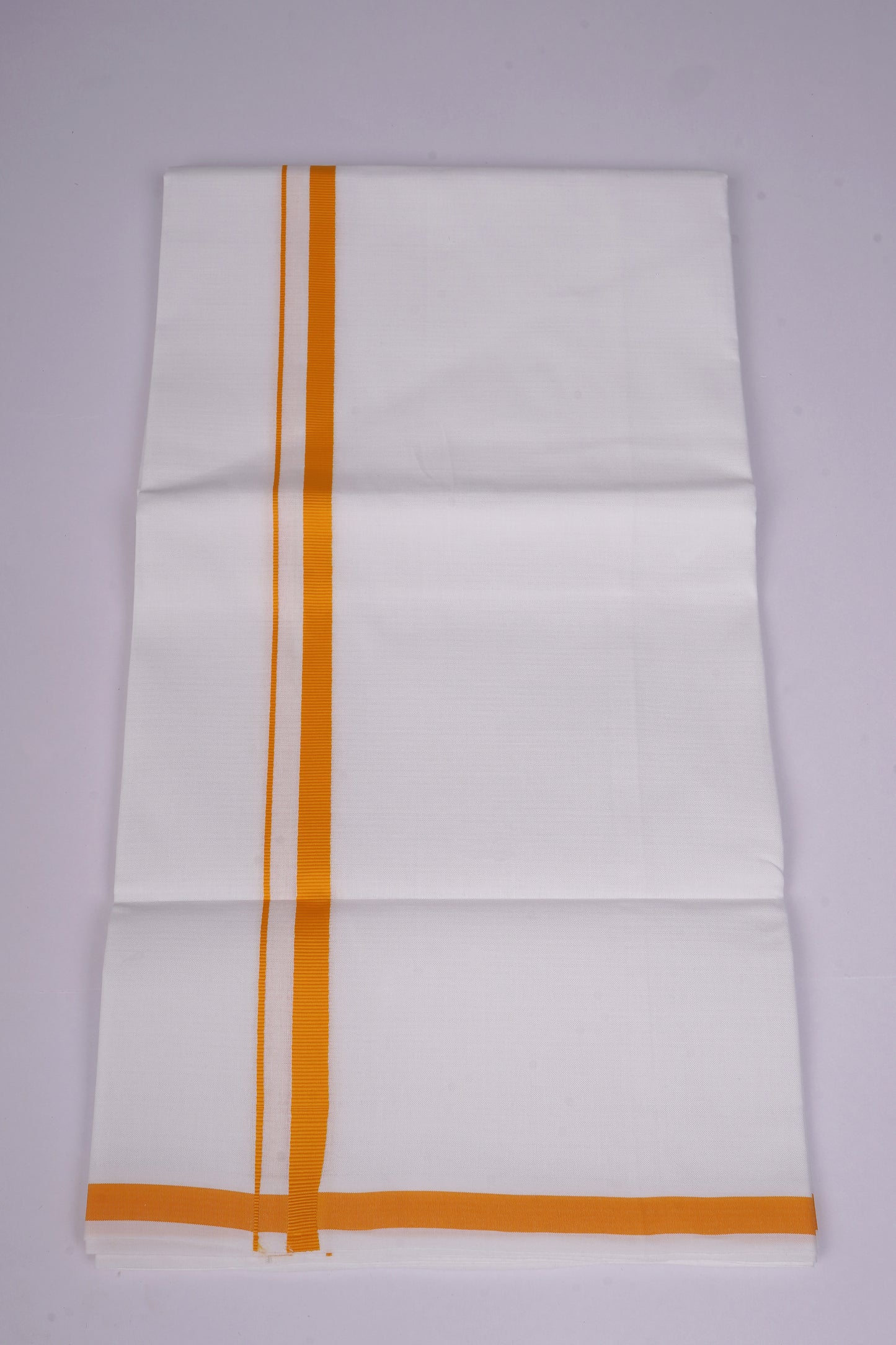 HS-17 STITCH W/S DHOTI  2.00 MTR - Yellow