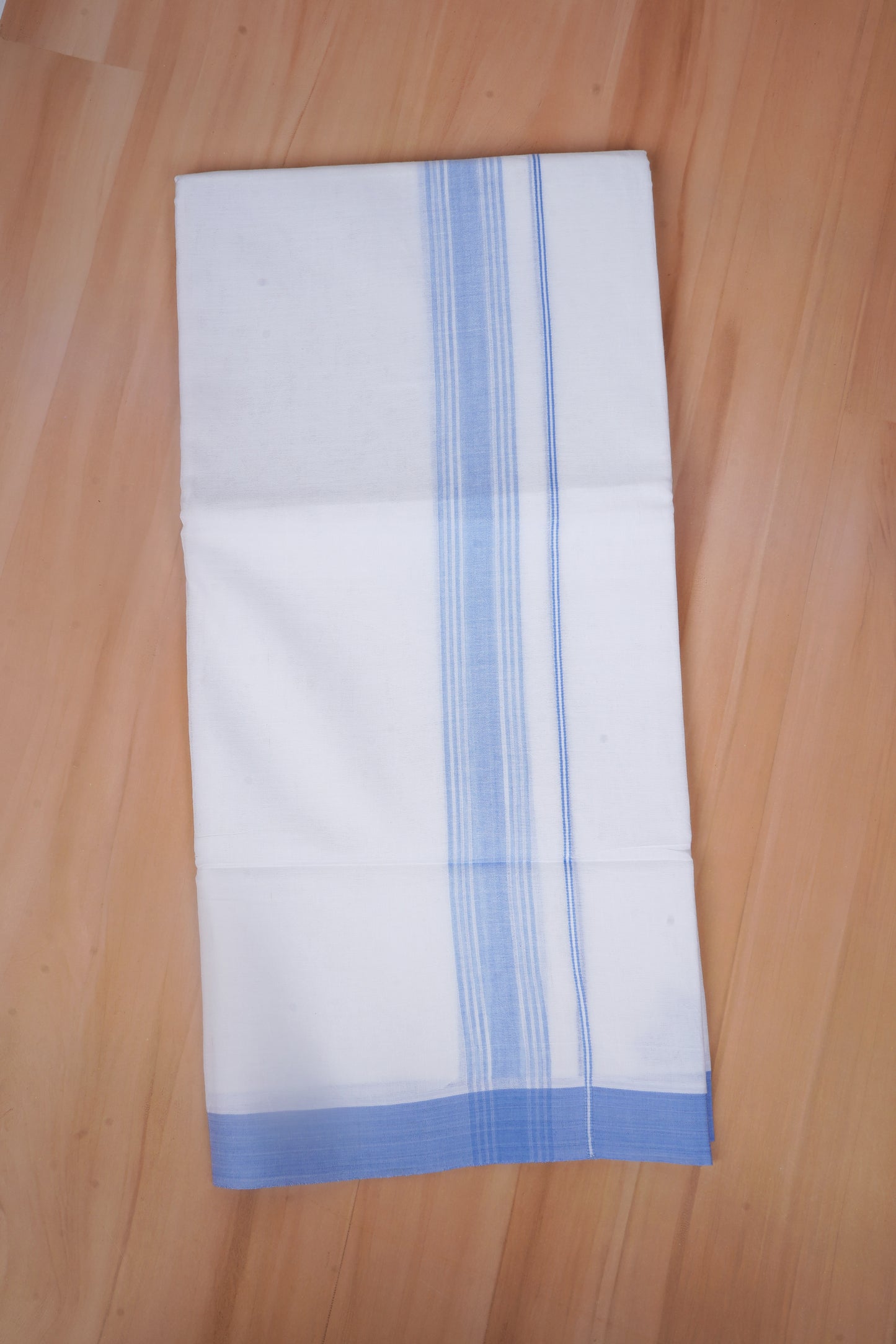 FCD-578 W/D DHOTI 3.80 MTR - Sky Blue