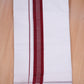 FCD-391 W/D DHOTI 3.80 MTR- Blood Red