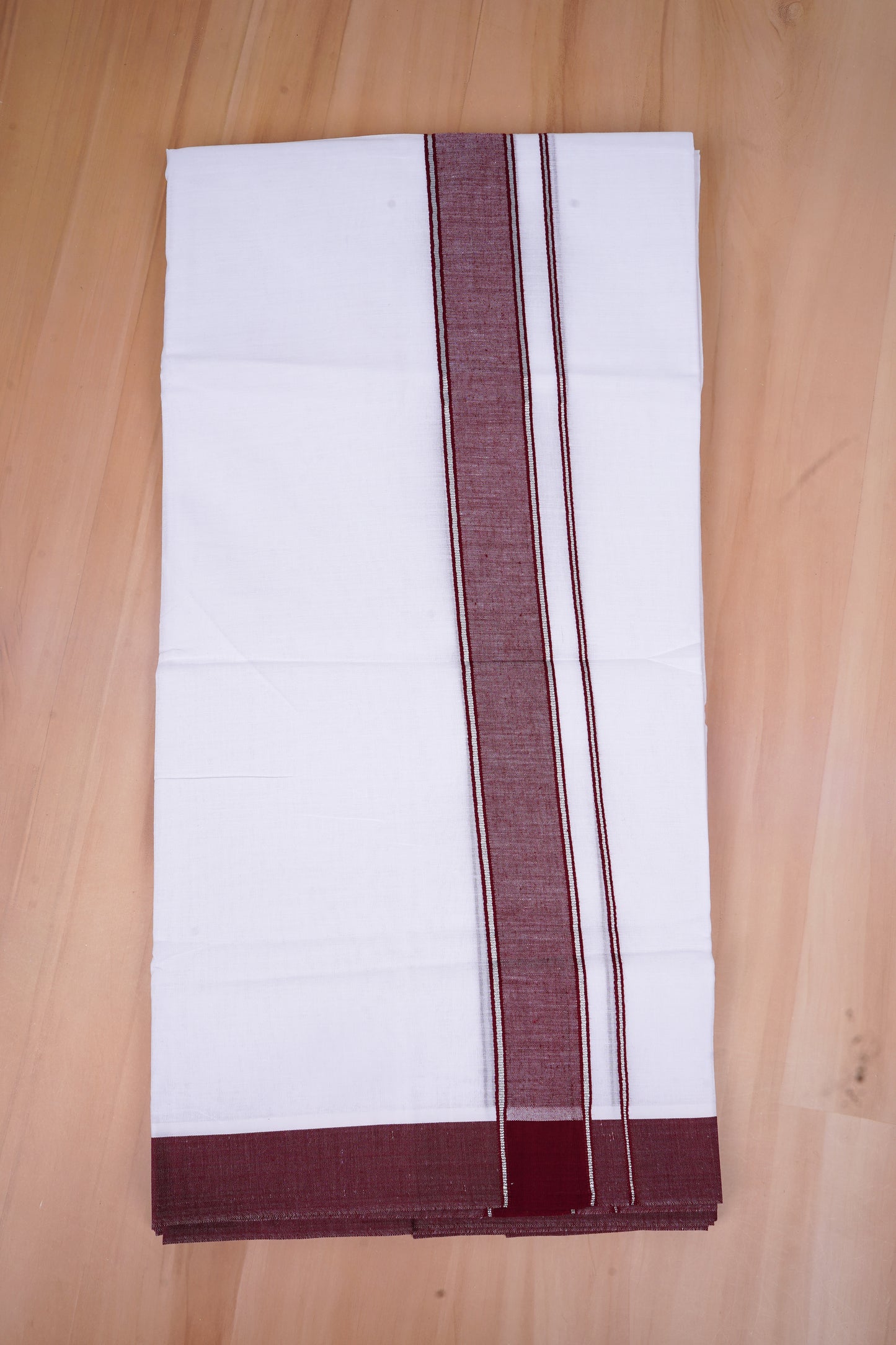 FCD-364 W/D DHOTI 3.80 MTR - Maroon