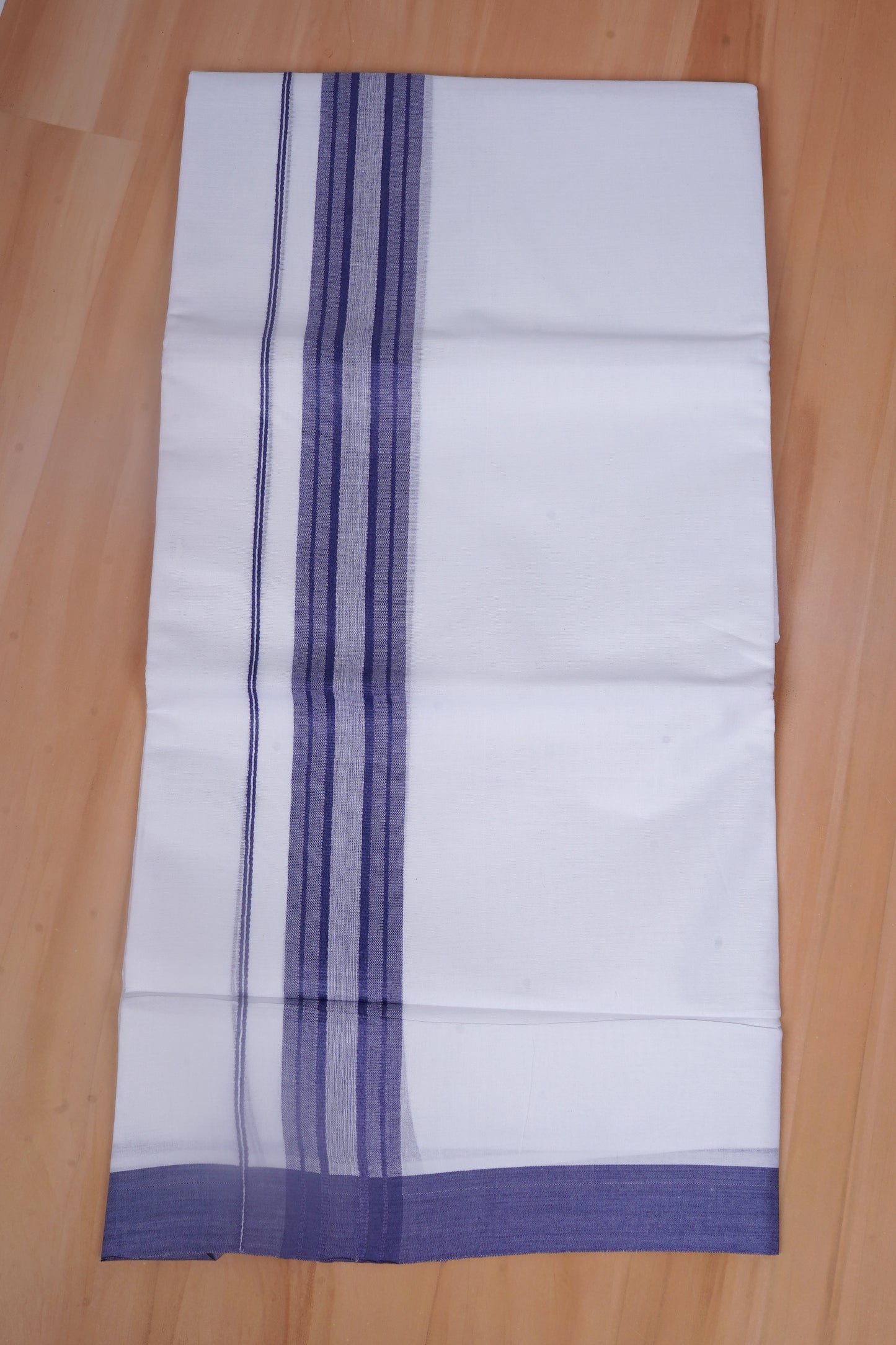 FCD-617 W/D DHOTI 3.80 MTR - Blue
