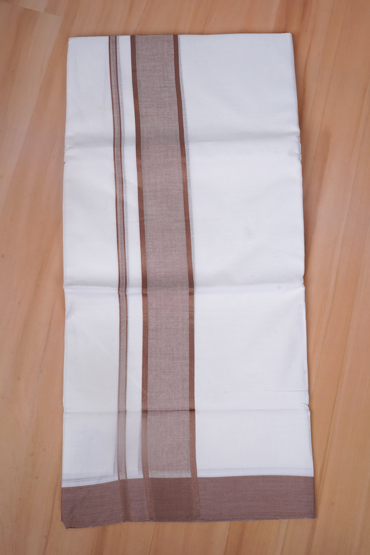 FCD-86 W/D DHOTI 3.80 MTR- L Brown