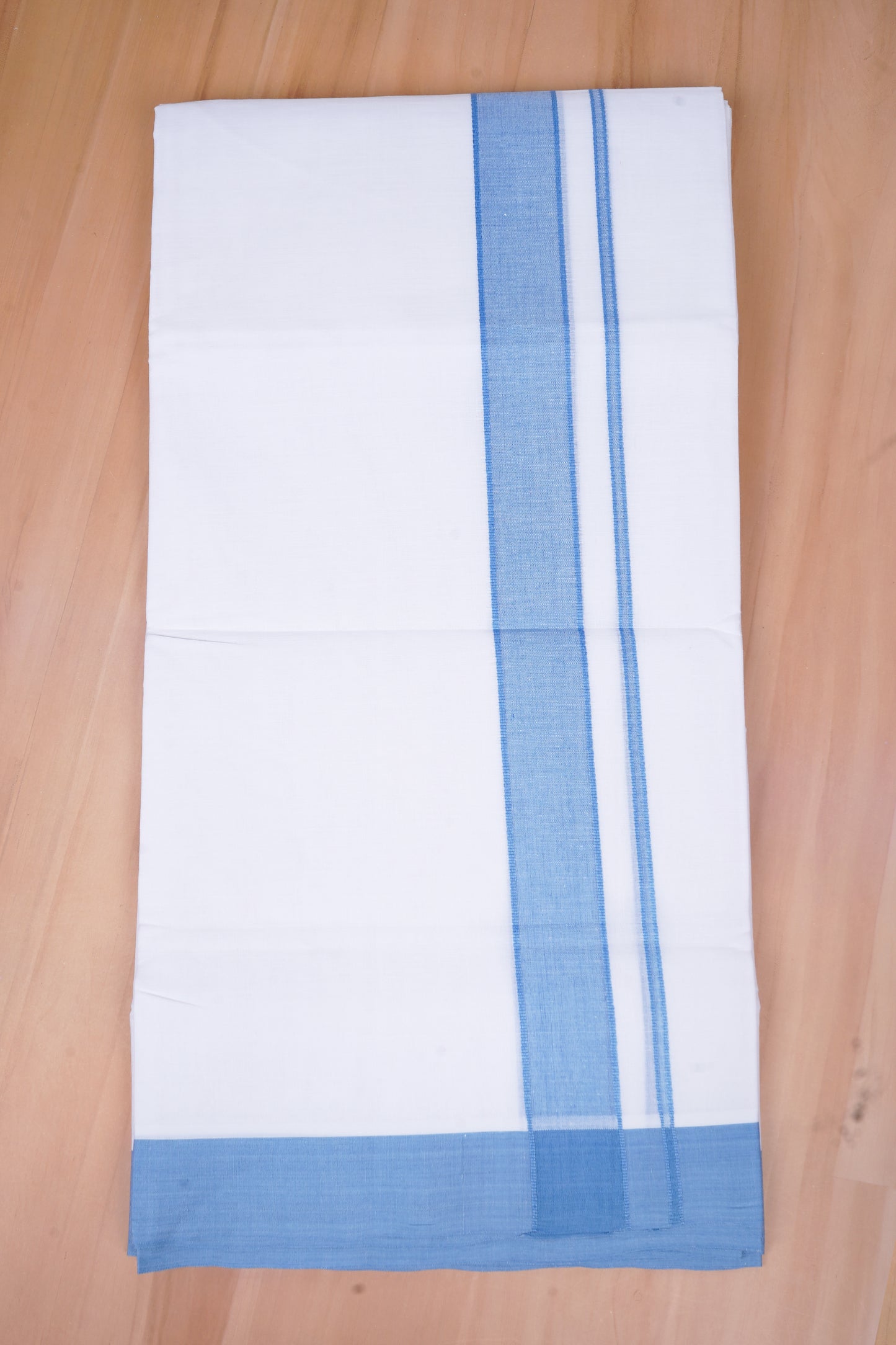 FCD-02 W/D DHOTI 4.00 MTR- Blue 3