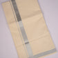 SLD-46C CREAM DOUBLE DHOTI  3.80 MTR