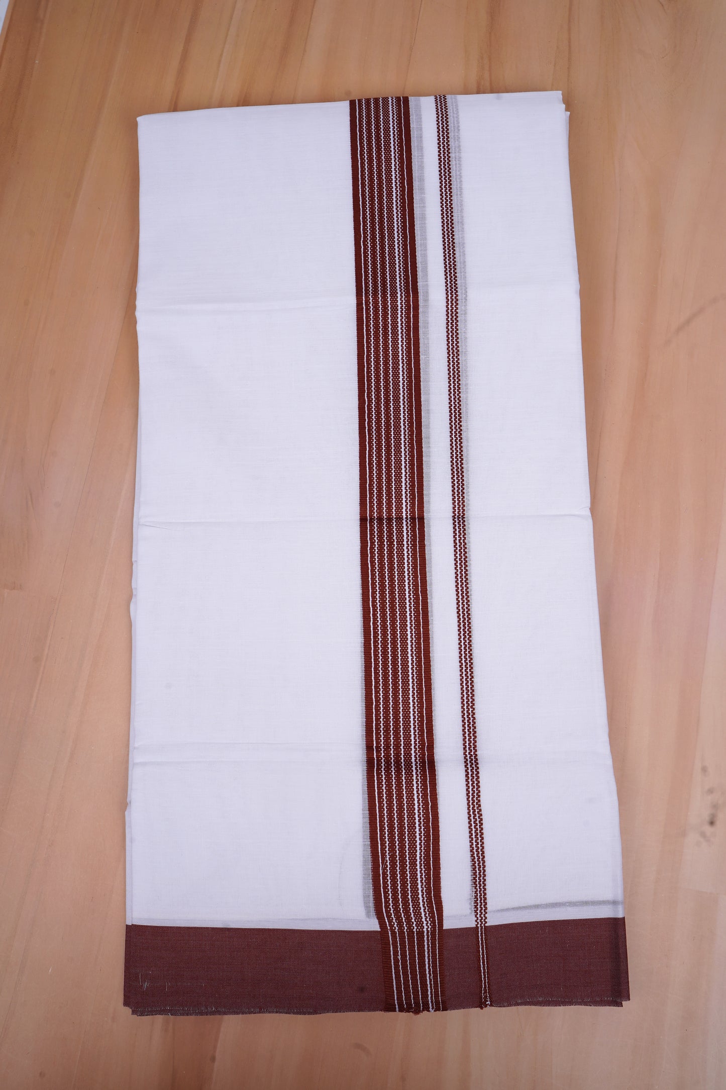 FCD-470 W/D DHOTI 4.00 MTR - Brown