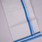 HD-29 W/D DHOTI  4.00 MTR-Blue