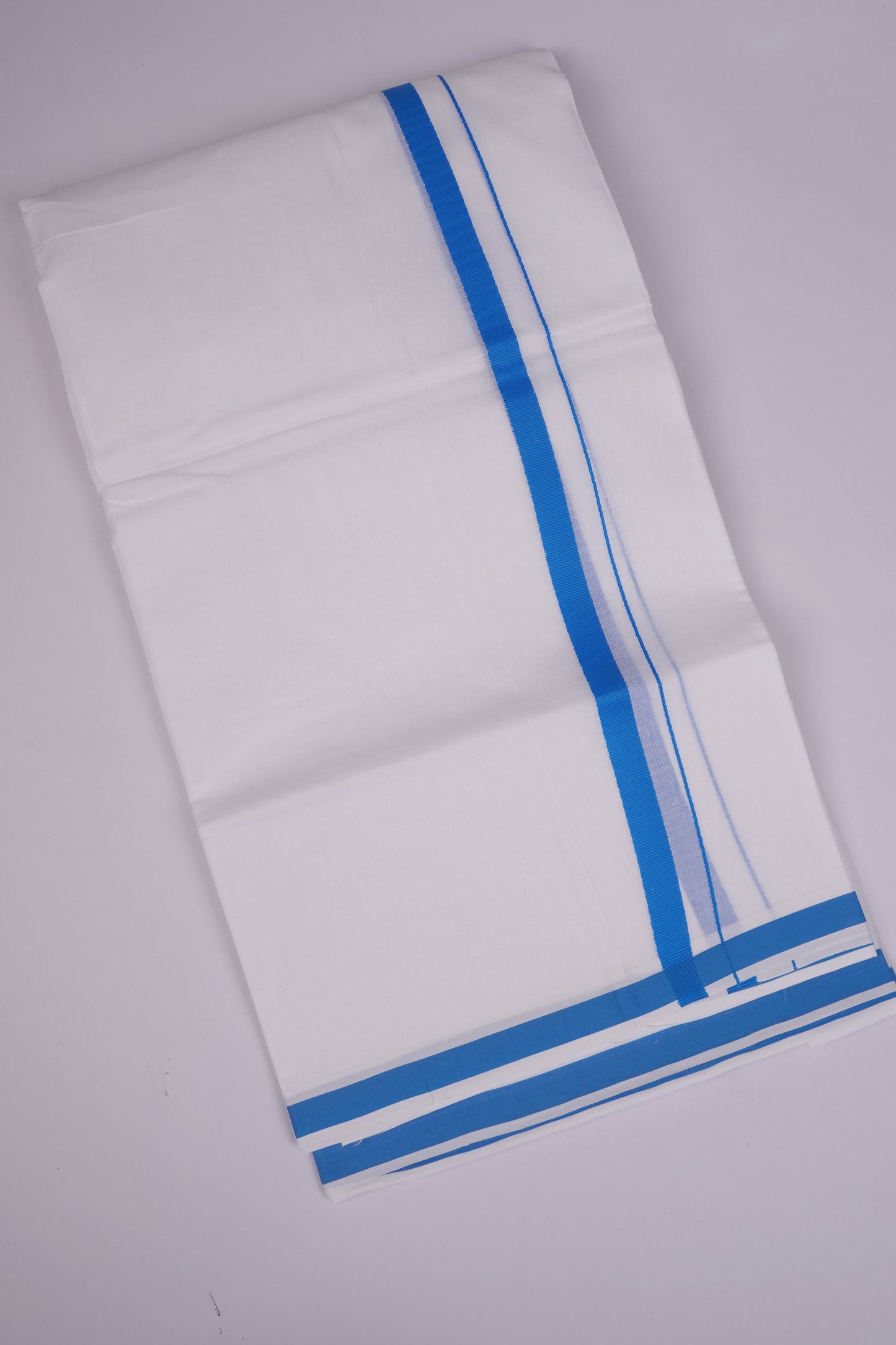 HD-29 W/D DHOTI  4.00 MTR-Blue