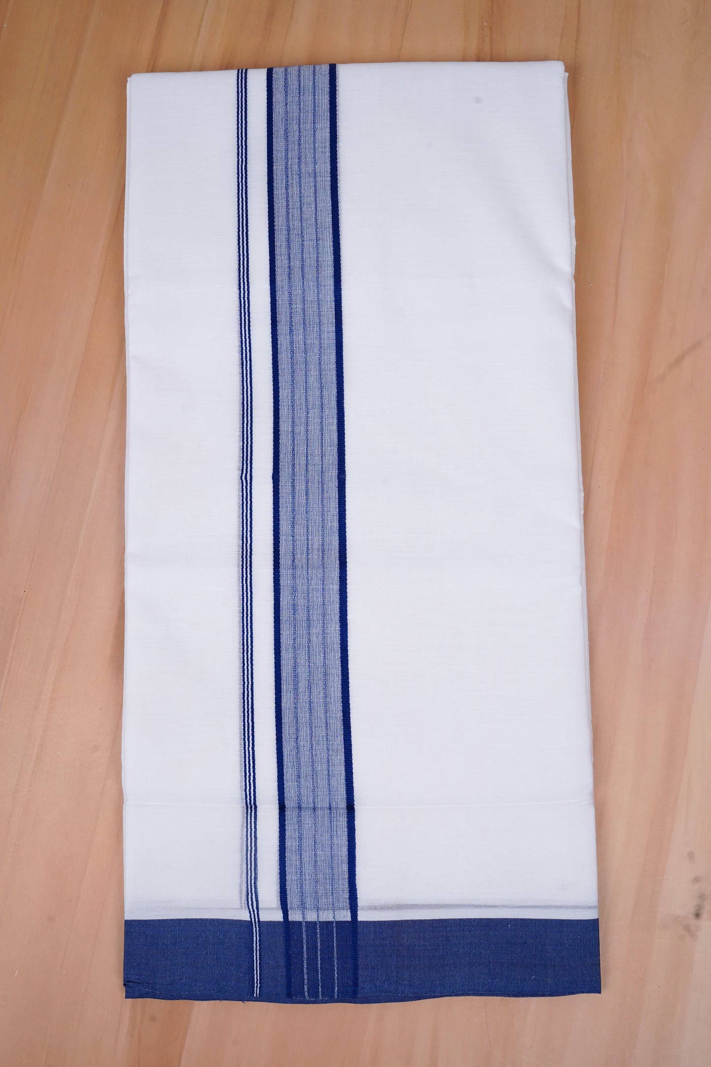 FCD-428 W/D DHOTI 3.80 MTR- Blue 4