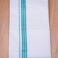 FCD-502 W/D DHOTI 3.80 MTR-Green