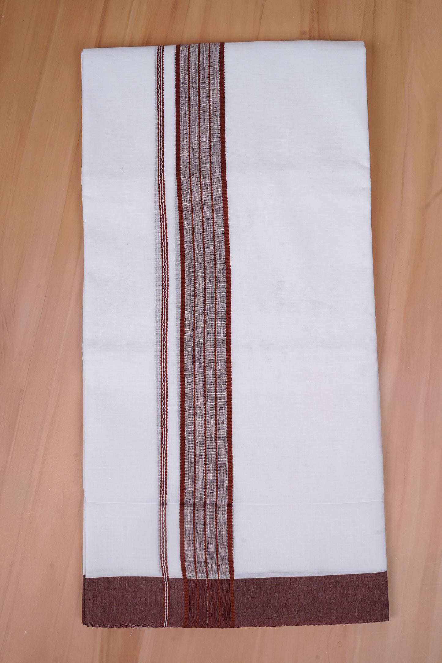 FCD-428 W/D DHOTI 3.80 MTR- Brown 2