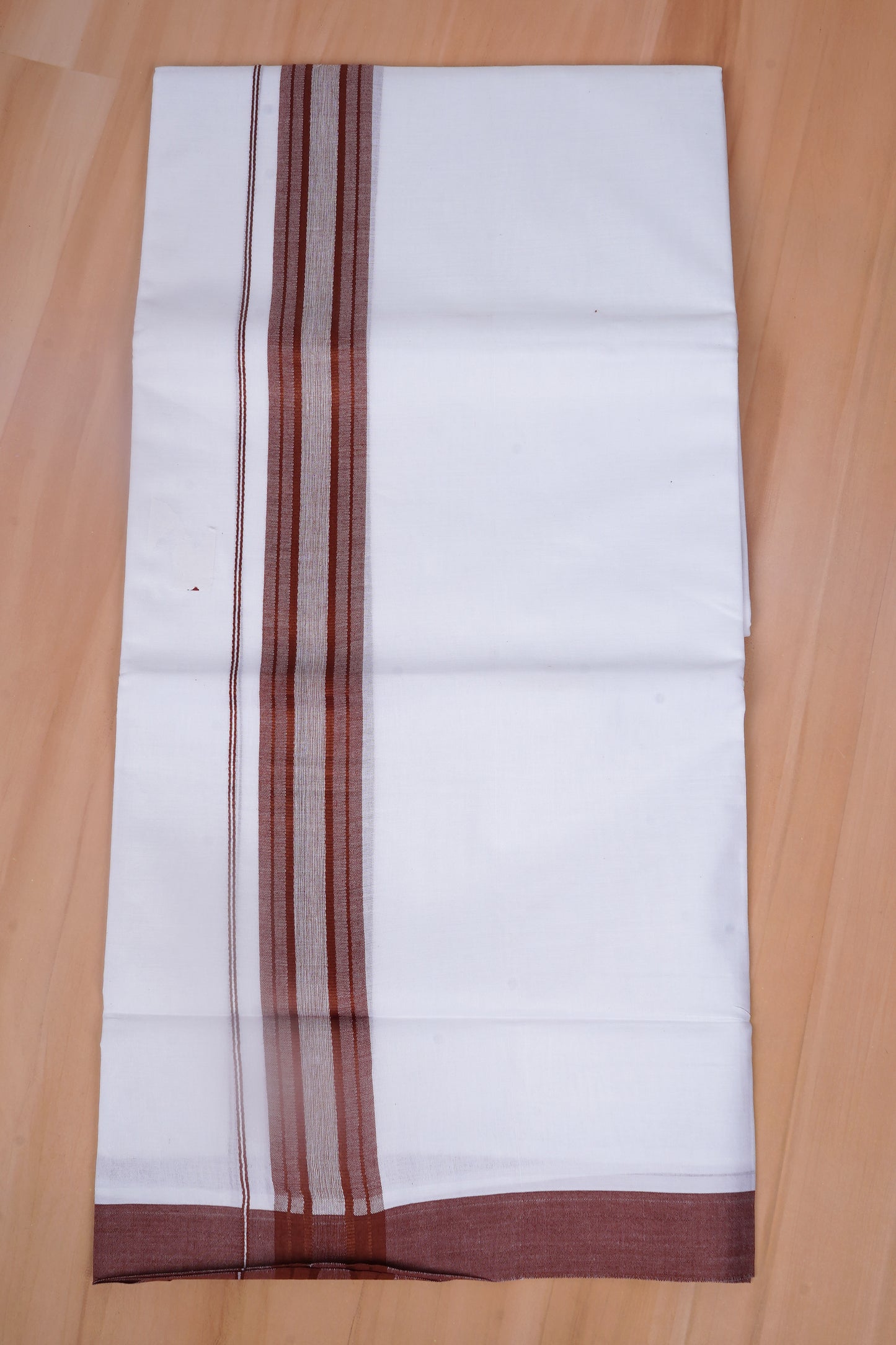 FCD-617 W/D DHOTI 3.80 MTR - D Brown
