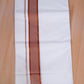 FCD-74 W/D DHOTI 3.80 MTR- Brown