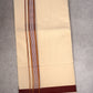 FD-186C C/D DHOTI  3.80 MTR-Maroon