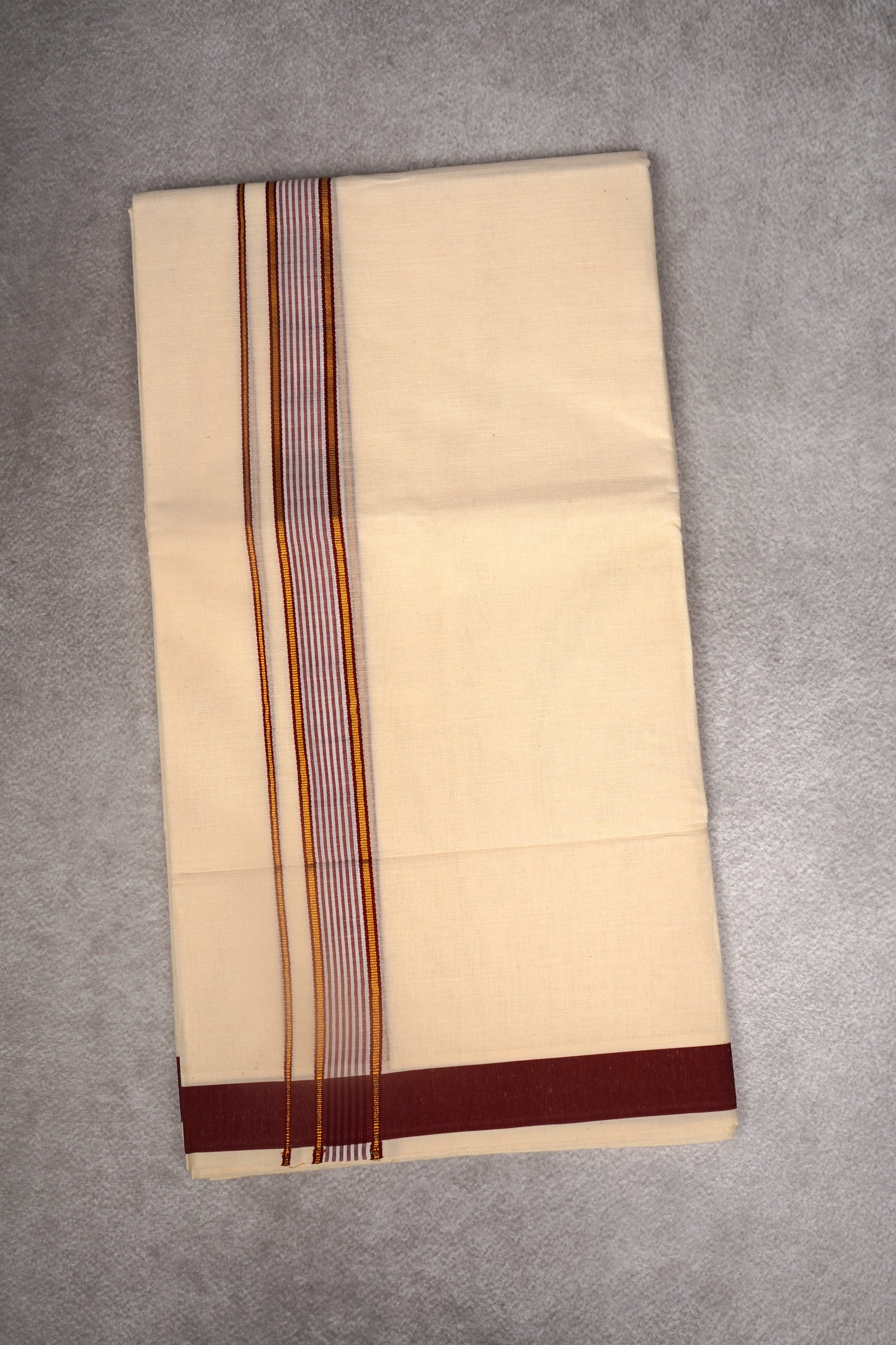 FD-186C C/D DHOTI  3.80 MTR-Maroon