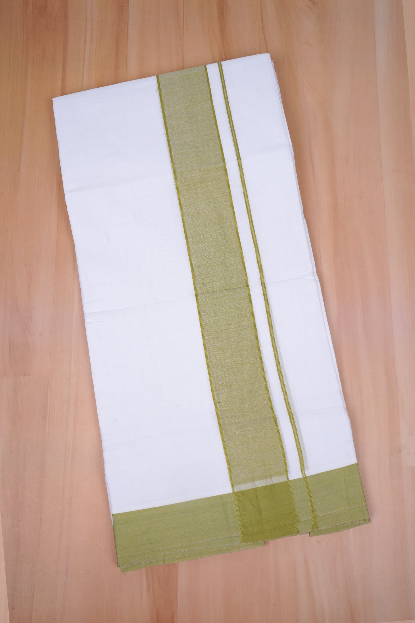 FCD-04 W/D DHOTI 4.00 MTR-Olive Green