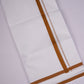 HD-23 W/D DHOTI  4.00 MTR-Brown