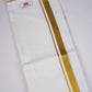 PKT GLD-01 VELCRO WHITE DOUBLE DHOTI
