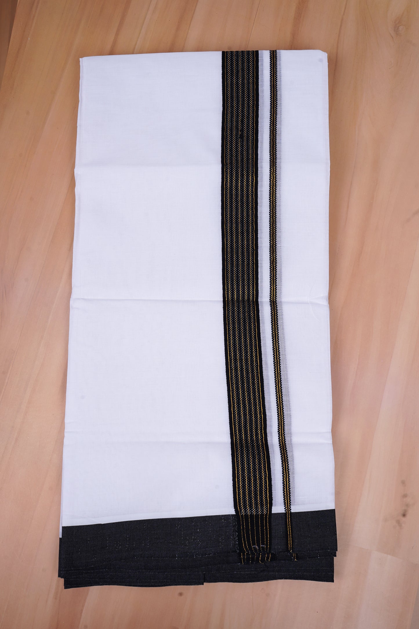 FCD-470 W/D DHOTI 4.00 MTR - Black