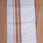 FCD-613 W/D DHOTI 3.80 MTR - Brown