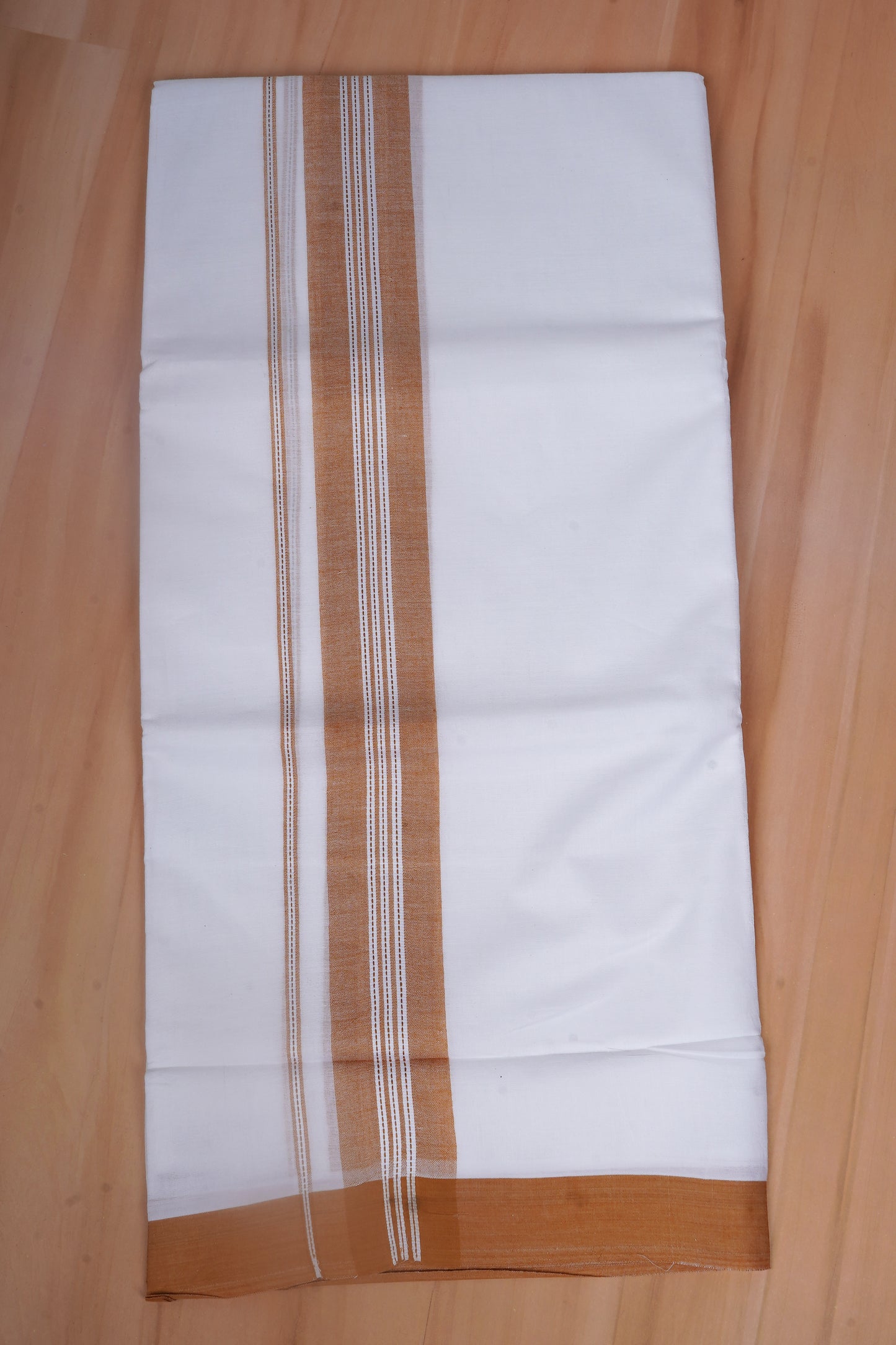 FCD-613 W/D DHOTI 3.80 MTR - Brown