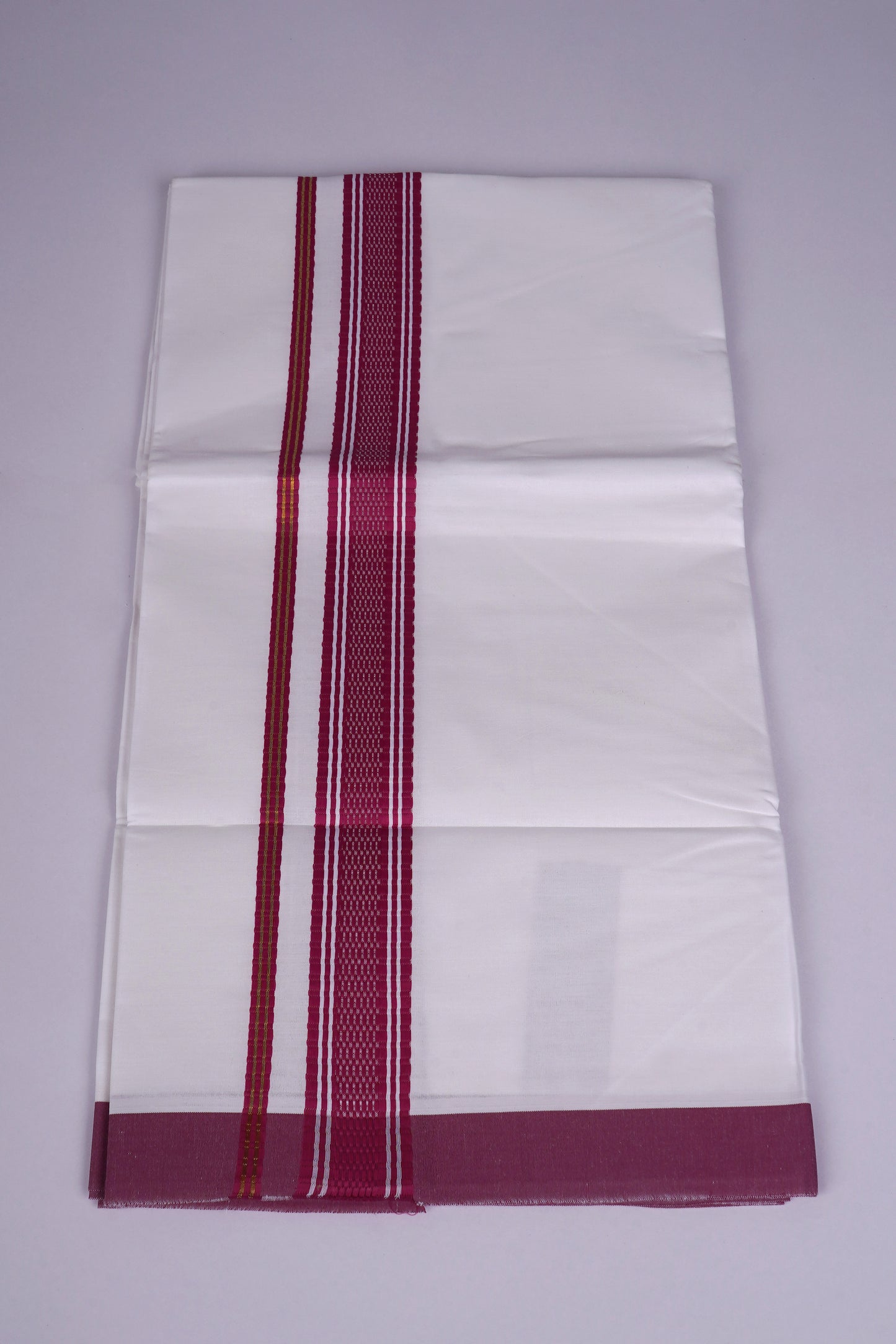 FS-84 W/S DHOTI 2.00 MTR - DARK VIOLET