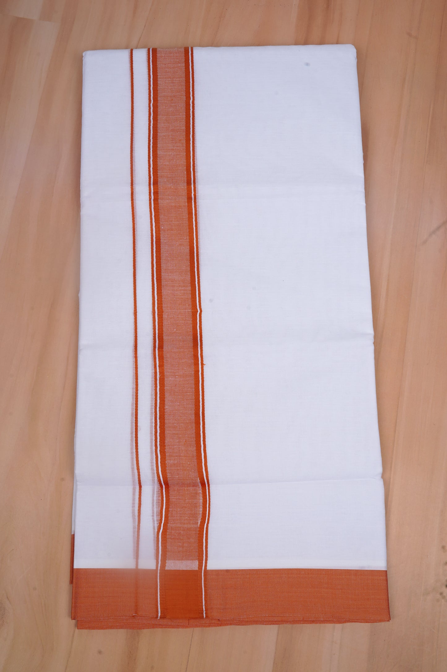 FCD-501 W/D DHOTI 3.80 MTR-Dark Orange