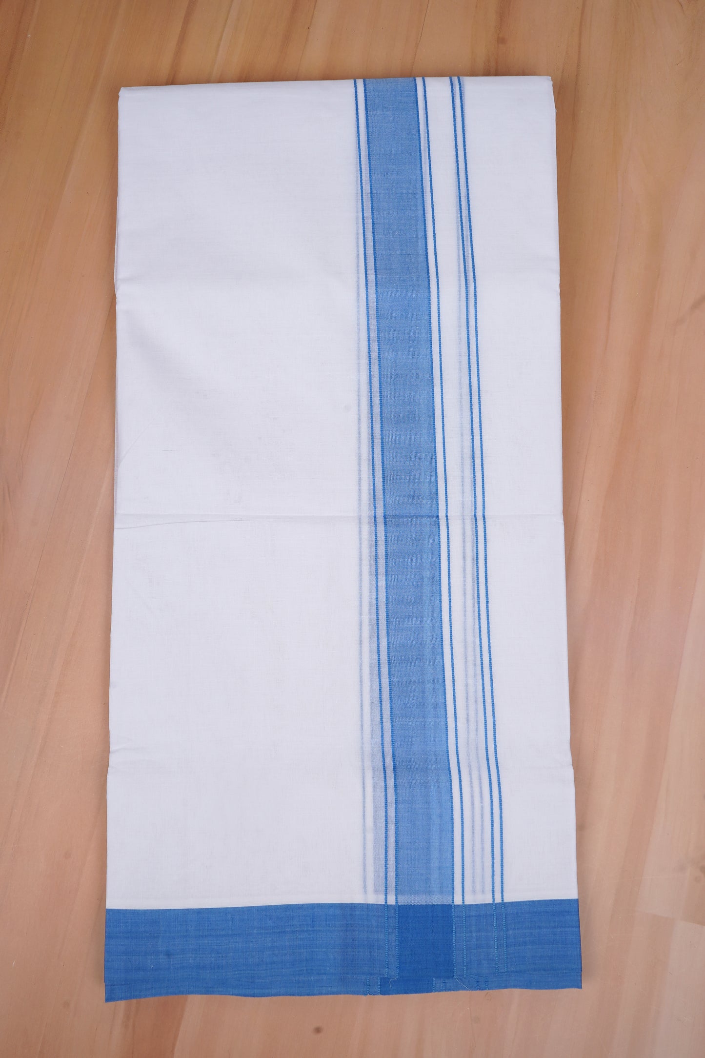 FCD-03 W/D DHOTI 4.00 MTR-Sky Blue