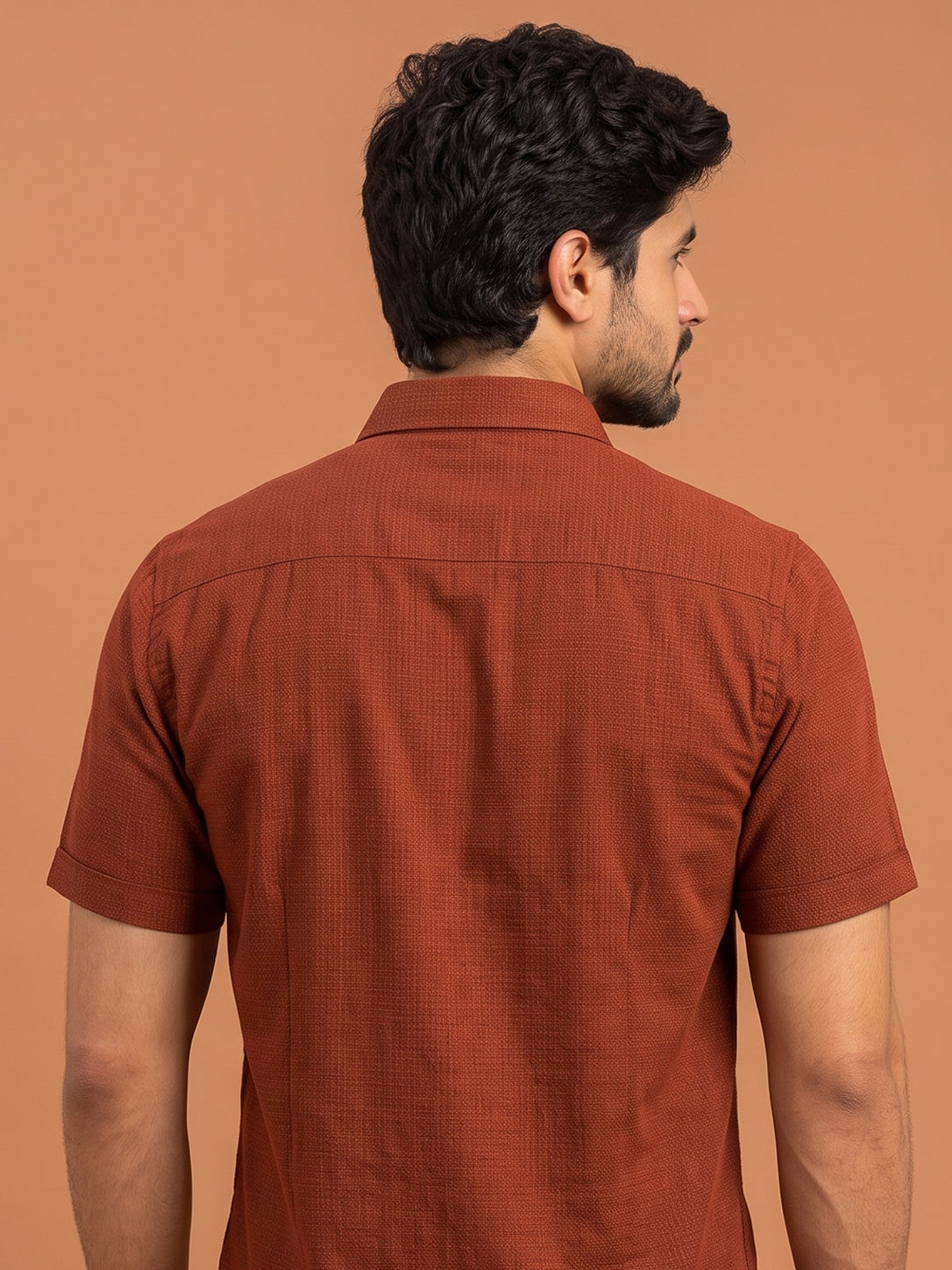 MCR VEGA FORD 23002 Half Sleeve Formal Color Shirt For Men