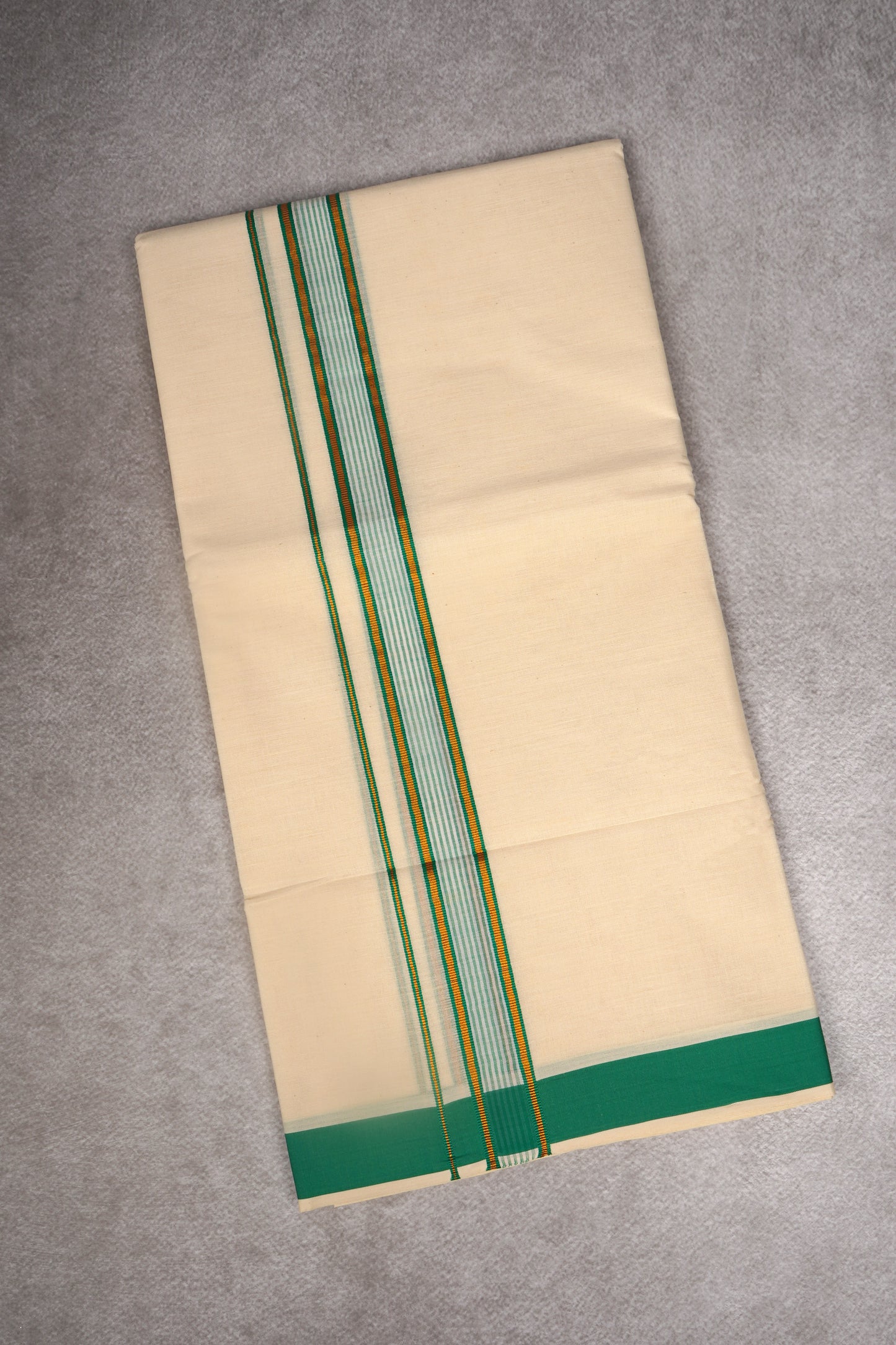 FD-186C C/D DHOTI 3.80 MTR-Dark Green