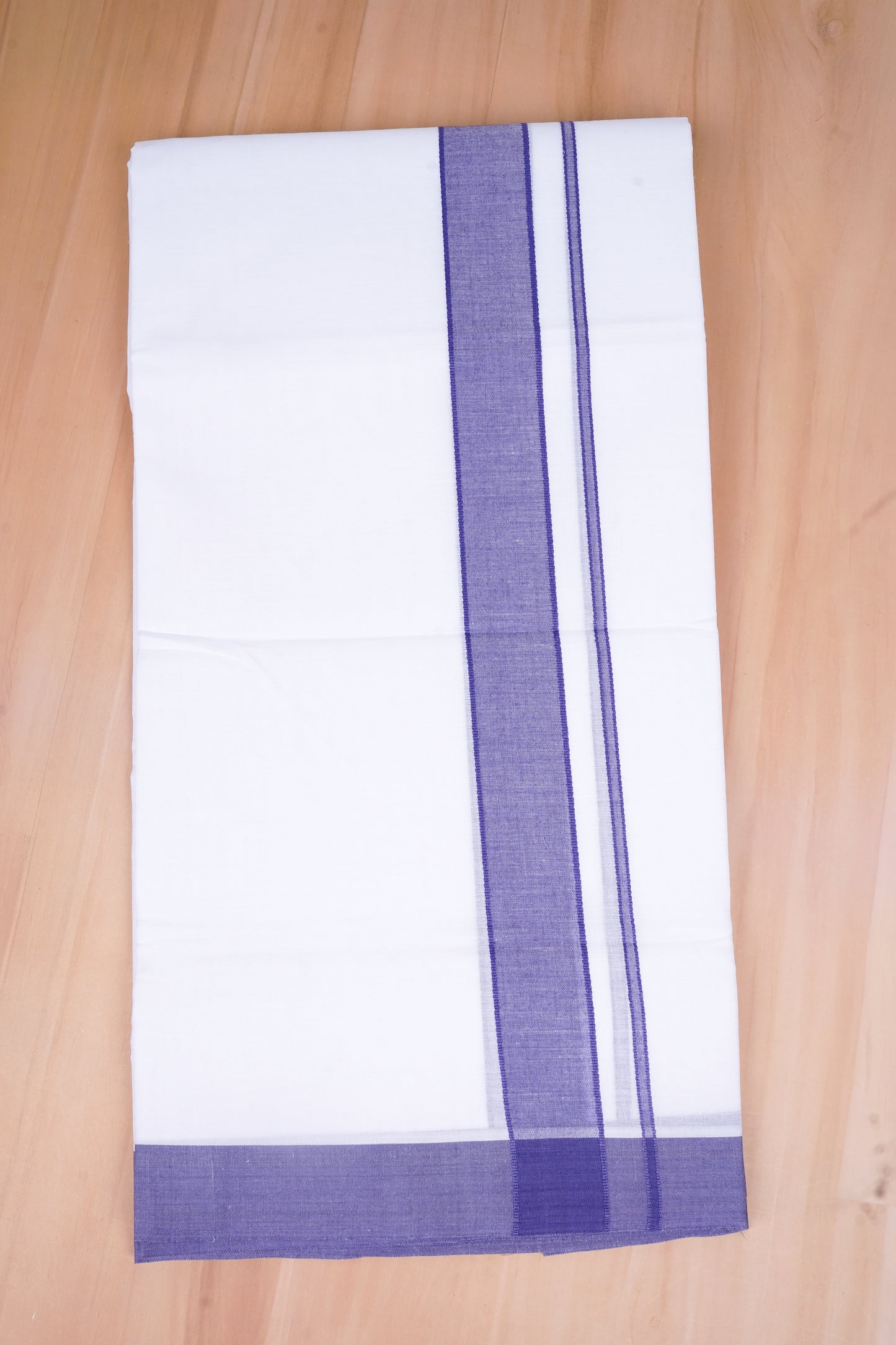 FCD-02 W/D DHOTI 4.00 MTR- Ink Blue