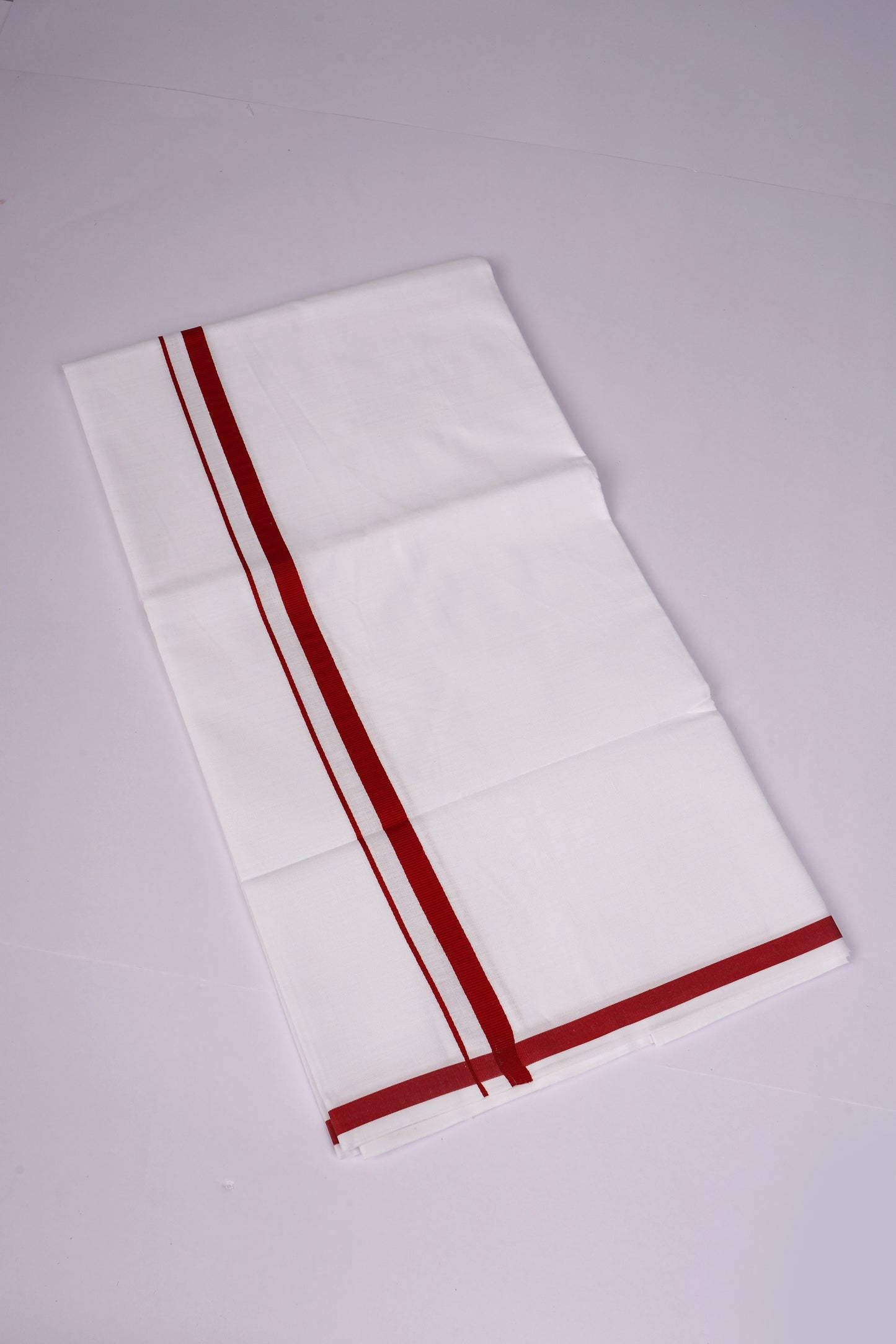 HS-15 W/S DHOTI  1.90 MTR - Red