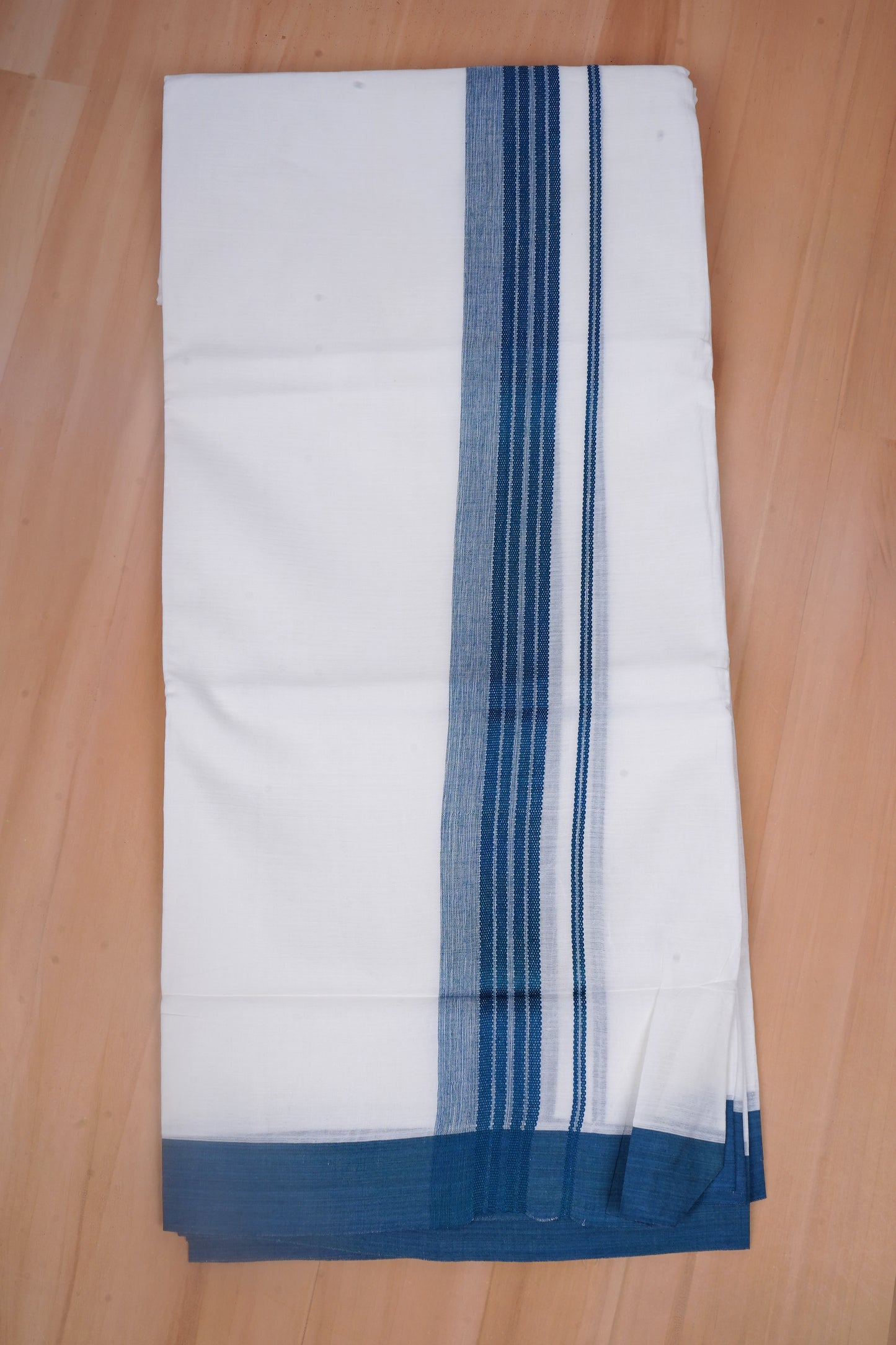 FCD-493 W/D DHOTI 3.80 MTR - Blue