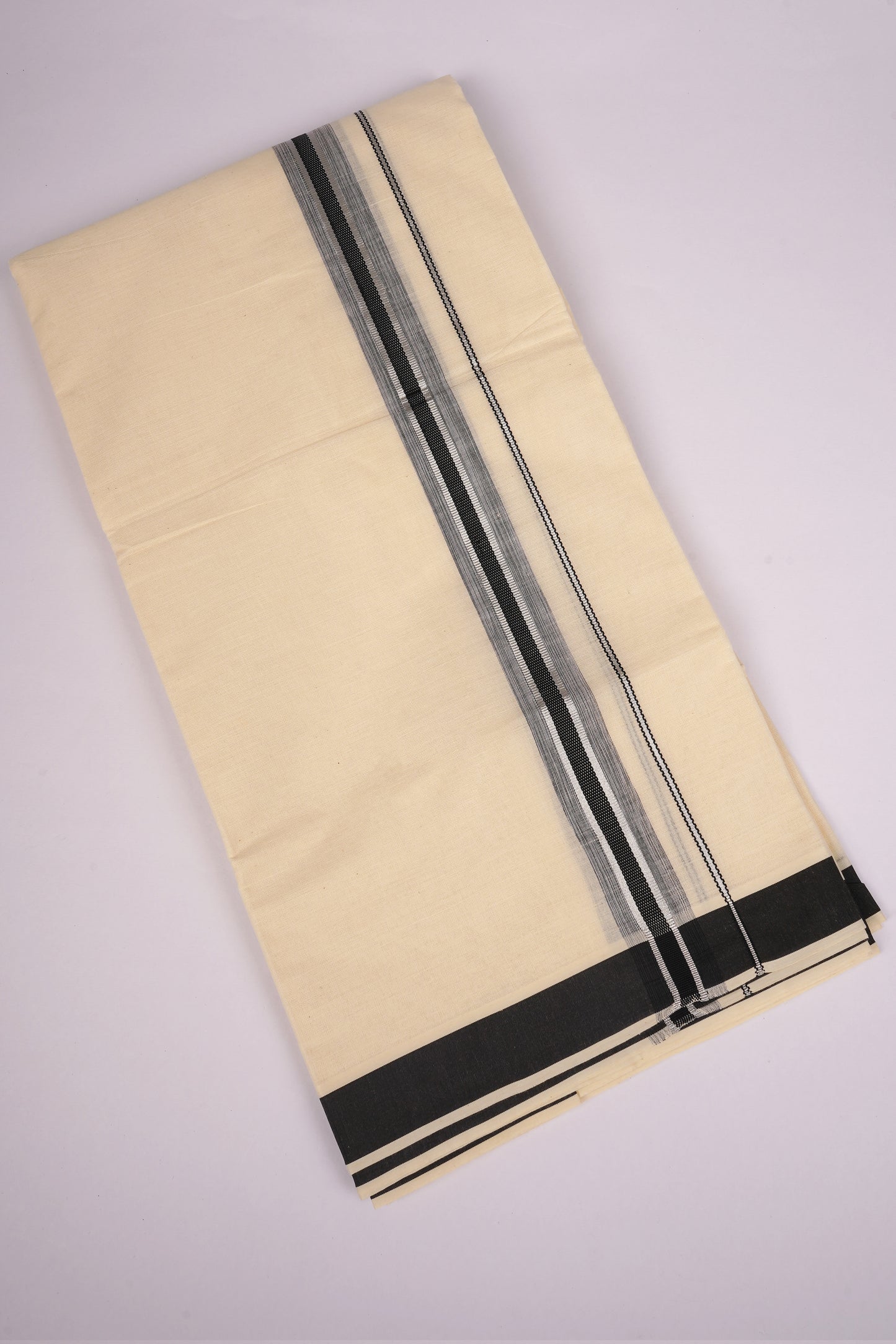 FD-187C C/D DHOTI  3.80 MTR-Black